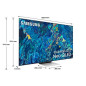 TV Samsung Neo QLED 55'' QE55QN95B 4K UHD Gris argent 2022