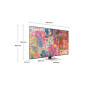 TV SAMSUNG QLED QE65Q83B 4K UHD 65'' 2022 Argent TV SAMSUNG QLED QE65Q83B 4K UHD 65'' 2022 Argent