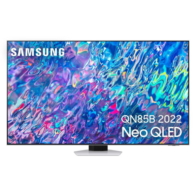 TV Samsung Neo QLED 55'' QE55QN85B 4K UHD Gris argent 2022 TV Samsung Neo QLED 55'' QE55QN85B 4K UHD Gris argent 2022