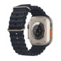Apple Watch Ultra + Cellular, boîtier Titane 49mm avec Bracelet Océan Minuit Apple Watch Ultra + Cellular, boîtier Titane 49mm avec Bracelet Océan Minuit