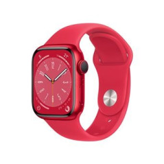 Apple Watch Series 8 GPS, boîtier Aluminium (PRODUCT)RED 45mm avec Bracelet (PRODUCT)RED