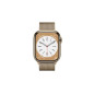 Apple Watch Series 8 GPS + Cellular, boîtier Acier inoxydable or 45mm avec Boucle Milanaise Or Apple Watch Series 8 GPS + Cellular, boîtier Acier inoxydable or 45mm avec Boucle Milanaise Or