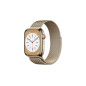 Apple Watch Series 8 GPS + Cellular, boîtier Acier inoxydable or 45mm avec Boucle Milanaise Or Apple Watch Series 8 GPS + Cellular, boîtier Acier inoxydable or 45mm avec Boucle Milanaise Or