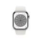 Apple Watch Series 8 GPS + Cellular, boîtier Aluminium Lumière Stellaire 41mm avec Bracelet Lumière Stellaire Apple Watch Series 8 GPS + Cellular, boîtier Aluminium Lumière Stellaire 41mm avec Bracelet Lumière Stellaire