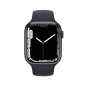 Apple Watch Series 7 GPS + Cellular, boîtier Aluminium Minuit 45mm avec Bracelet Sport Minuit Apple Watch Series 7 GPS + Cellular, boîtier Aluminium Minuit 45mm avec Bracelet Sport Minuit
