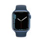 Apple Watch Series 7 GPS + Cellular, boîtier Aluminium Bleu 41mm avec Bracelet Sport Bleu Abysse Apple Watch Series 7 GPS + Cellular, boîtier Aluminium Bleu 41mm avec Bracelet Sport Bleu Abysse