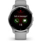 Garmin Venu 2 Plus Argent avec bracelet Gris