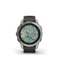 Garmin Fenix 7 Silver avec bracelet silicone Gris Garmin Fenix 7 Silver avec bracelet silicone Gris