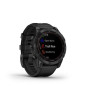 Garmin Fenix 7 Solar Gray avec bracelet silicone Noir Garmin Fenix 7 Solar Gray avec bracelet silicone Noir