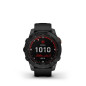 Garmin Fenix 7 Solar Gray avec bracelet silicone Noir Garmin Fenix 7 Solar Gray avec bracelet silicone Noir