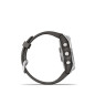 Garmin Fenix 7S Silver avec bracelet silicone Gris Garmin Fenix 7S Silver avec bracelet silicone Gris