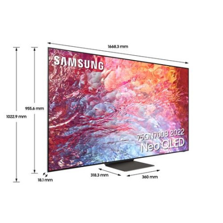 TV Samsung Neo QLED 75'' QE75QN700B 8K UHD Gris anthracite 2022