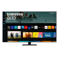 TV QLED Samsung QE50Q80BAT 50" 4K UHD Smart TV Argent Carbone