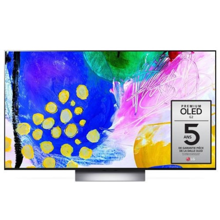 TV LG OLED65G2 4K UHD 65" Smart TV 2022 Noir