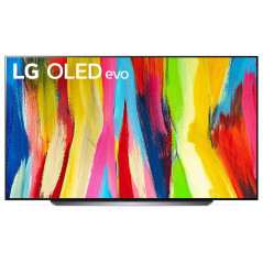 TV LG OLED83C2 4K UHD 83" Smart TV 2022 Noir