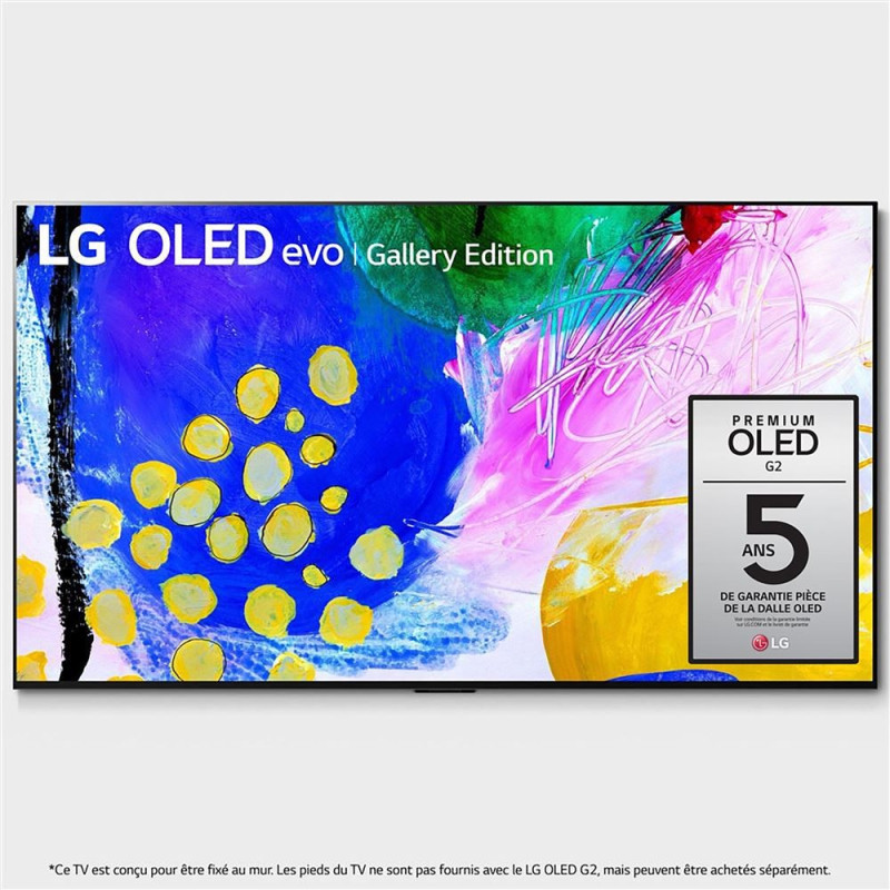 TV LG OLED83G2 4K UHD 83" Smart TV 2022 Noir TV LG OLED83G2 4K UHD 83" Smart TV 2022 Noir