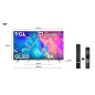TV TCL 75C635 75'' QLED 4K UHD Smart TV Aluminium brossé 2022