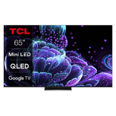 TV TCL 65C835 65" QLED 4K UHD Smart TV Aluminium brossé 2022