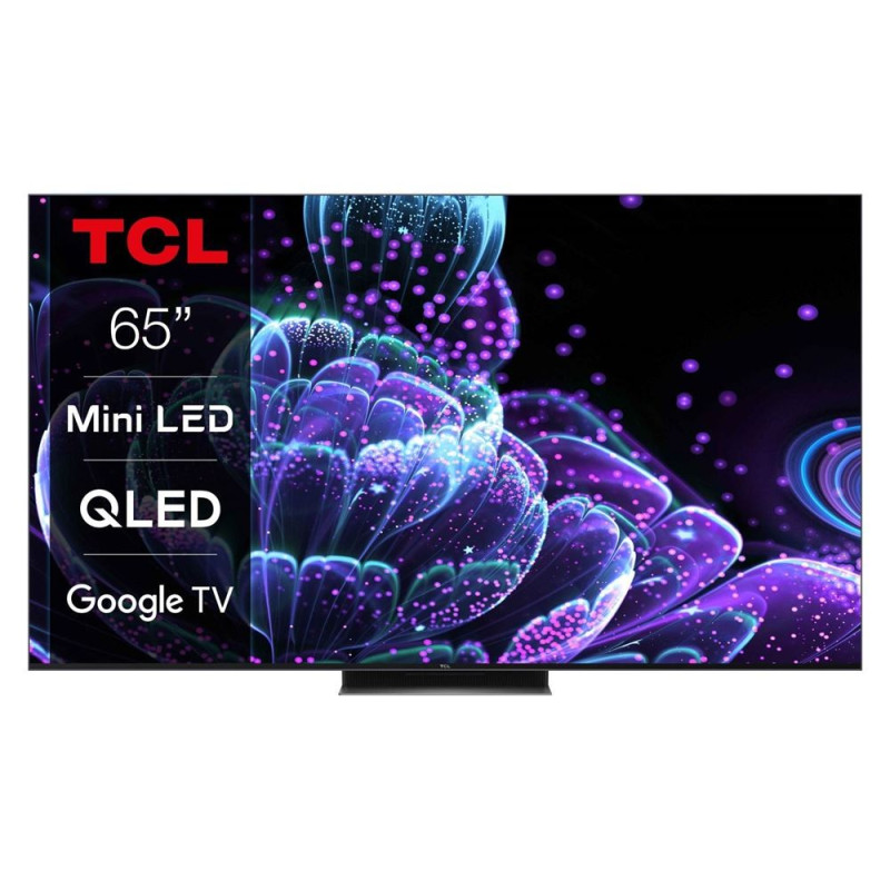 TV TCL 65C835 65" QLED 4K UHD Smart TV Aluminium brossé 2022