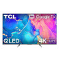 TV TCL 55C635 55'' QLED 4K UHD Smart TV Aluminium brossé 2022