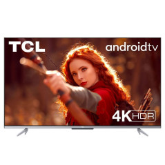 TV TCL 65P725 65" 4K HDR Android TV Noir