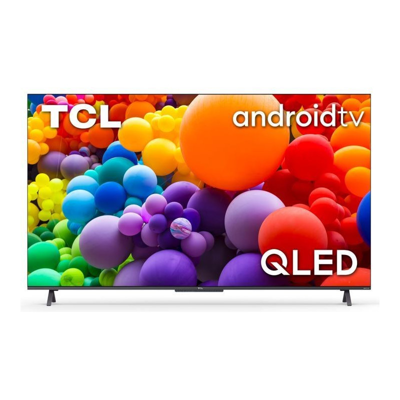 TV TCL QLED 55C725 55" 4K Ultra HD Smart TV Aluminium brossé