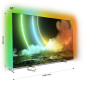 TV Philips 65OLED706 65" 4K UHD Smart TV Métal