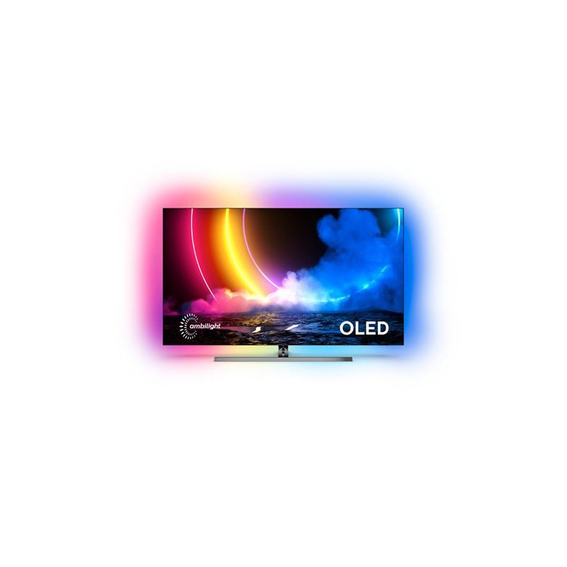TV Philips OLED 65OLED856 65" 4K UHD Smart TV Gris métallique
