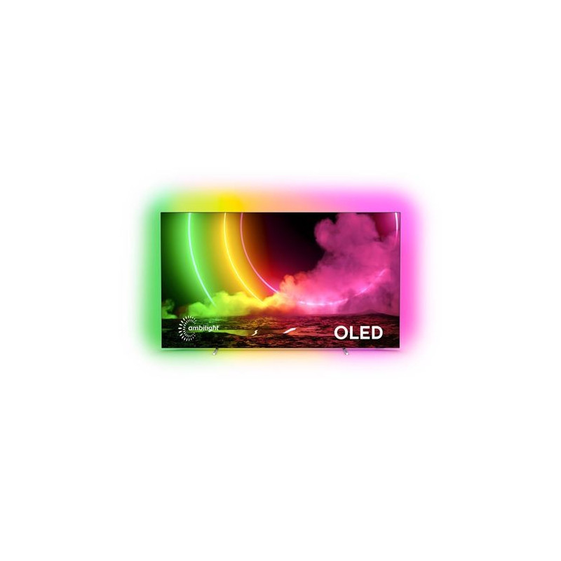 TV Philips 48OLED806 48" 4K UHD Smart TV Gris métal