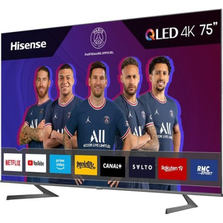 TV Hisense 75A7GQ QLED 75" 4K UHD Smart TV Noir