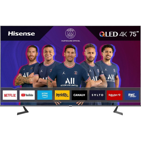 TV Hisense 75A7GQ QLED 75" 4K UHD Smart TV Noir