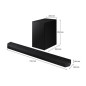 Barre de son Samsung HW-Q700B Dolby Atmos 3.1.2 Noir Barre de son Samsung HW-Q700B Dolby Atmos 3.1.2 Noir