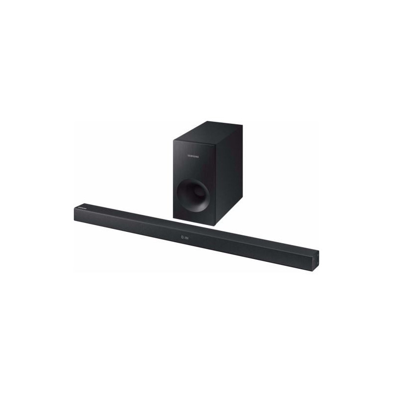Barre de son Samsung HW-K335 - pour home cinéma - Canal 2.1 - sans fil - Bluetooth - 130 Watt- noir