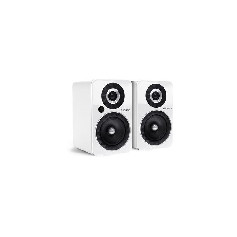 Elipson Prestige Facet 6B BT - Haut-parleurs - sans fil - 70 Watt - 2 voies - blanc mat, Blanc laqué