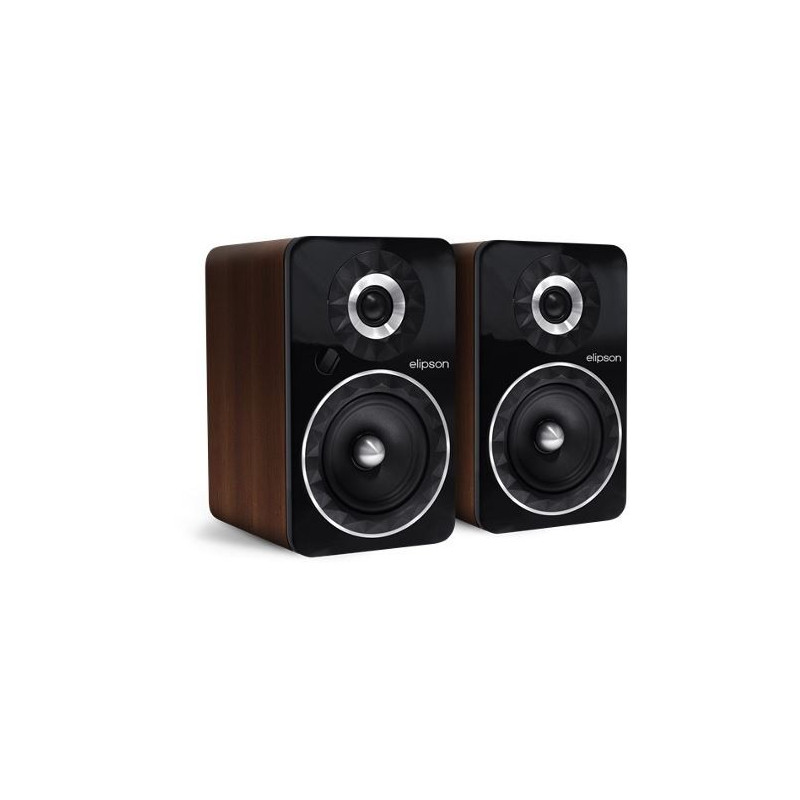 Enceintes amplifiées Hifi Bluetooth Elipson Prestige Facet 6B Noyer