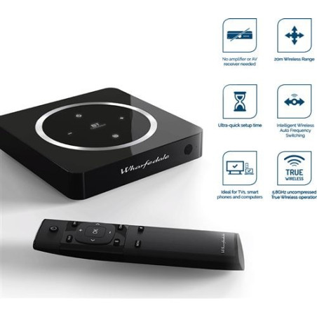 Enceintes connectée Hi-Fi Bluetooth Wharfedale Diamond A1 Blanc