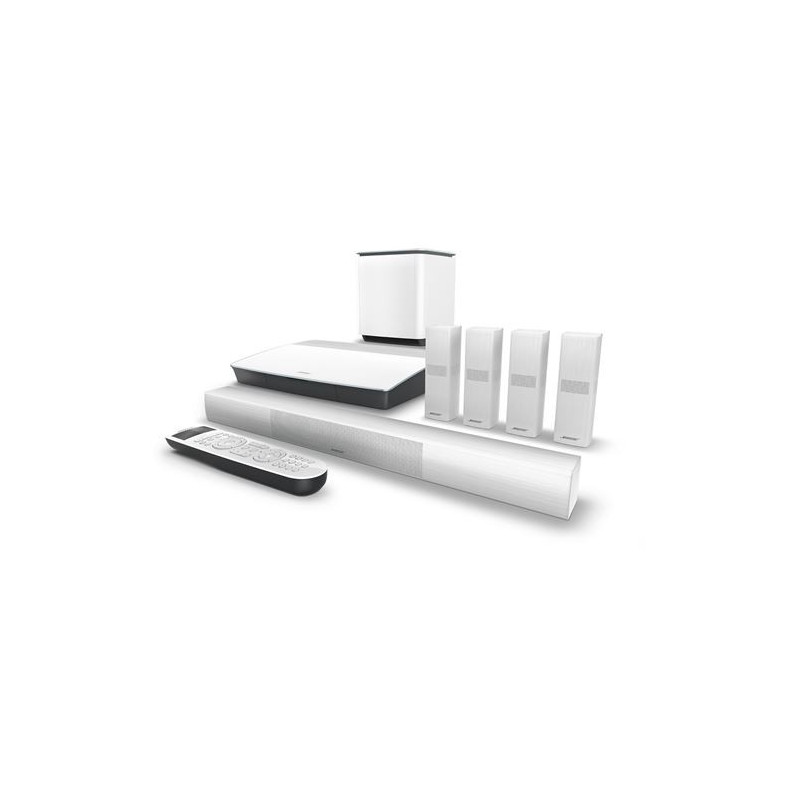 Bose Lifestyle 650 - Système Home Cinema - canal 5.1 - blanc Bose Lifestyle 650 - Système Home Cinema - canal 5.1 - blanc