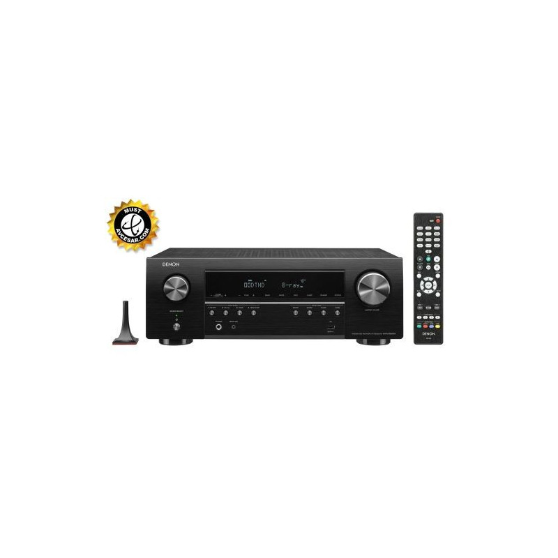 Denon AVR-S650H - Récepteur de réseau AV - 4K - HDR - canal 5.2 - 5 x 135 Watt - noir