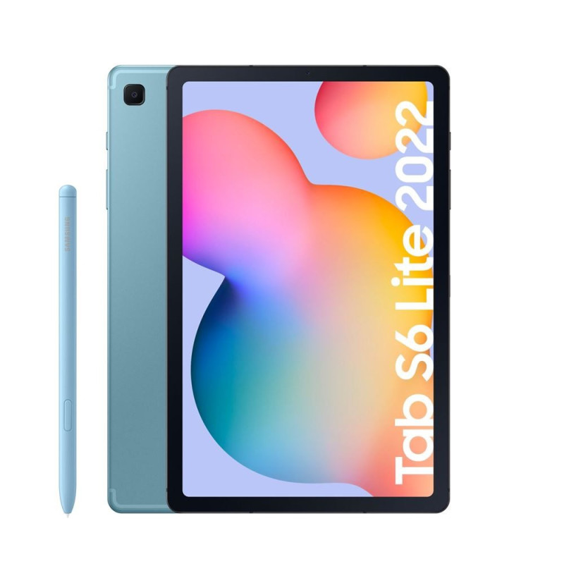 Tablette tactile Samsung Tab S6 Lite 10.4'' WiFi 64 Go Bleu Angora 2022
