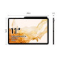Tablette tactile Samsung Galaxy Tab S8 11" 5G 256 Go Anthracite
