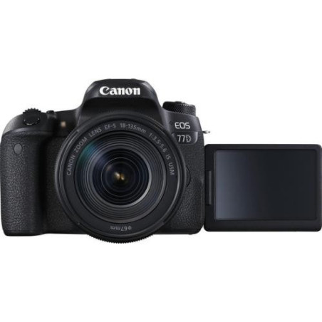 Appareil Photo Reflex Canon EOS 77D + Objectif 18-135mm F/3,5-5,6 IS