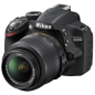 Nikon D3200 Noir + Obj. Nikon AF-S DX VR 18 - 55 mm f/3.5 - 5.6 série G Nikon D3200 Noir + Obj. Nikon AF-S DX VR 18 - 55 mm f/3.5 - 5.6 série G