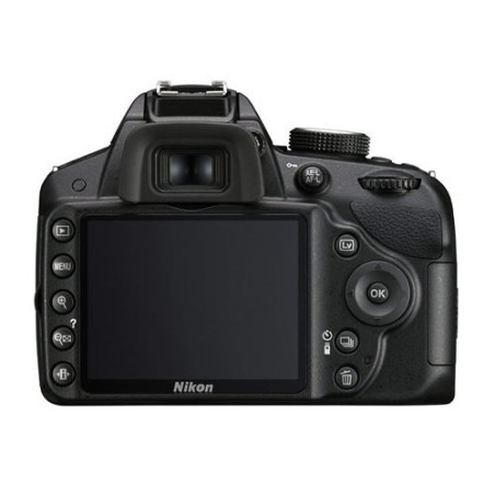 Nikon D3200 Appareil photo numérique Reflex 24.2 Kit Objectif AF-S DX 18-55 mm Noir