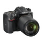 Reflex Nikon D7200 Noir + Objectif AF-S 18-140 mm VR