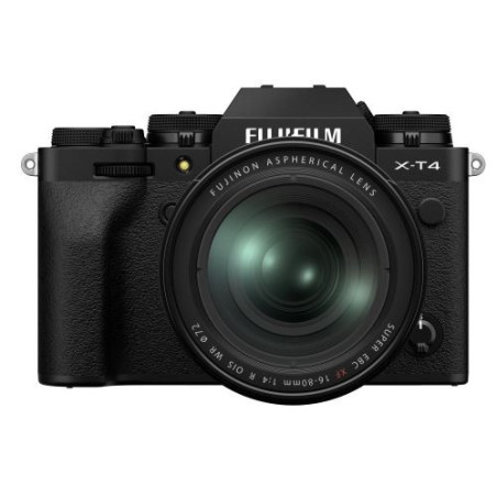 Appareil photo hybride Fujifilm X-T4 Noir + objectif XF 16-80mm f/4 noir