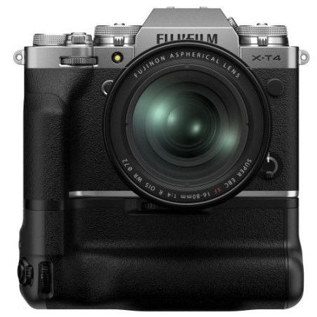 Appareil photo hybride Fujifilm X-T4 Argent + objectif XF 16-80mm f/4 noir
