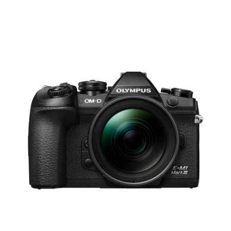 Appareil photo hybride Olympus OM-D E-M1 Mark III noir + ED 12-40mm f/2.8 PRO