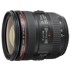 Objectif Reflex Canon EF 24-70mm f/4.0 L IS USM Noir