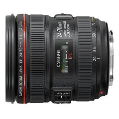Objectif Reflex Canon EF 24-70mm f/4.0 L IS USM Noir