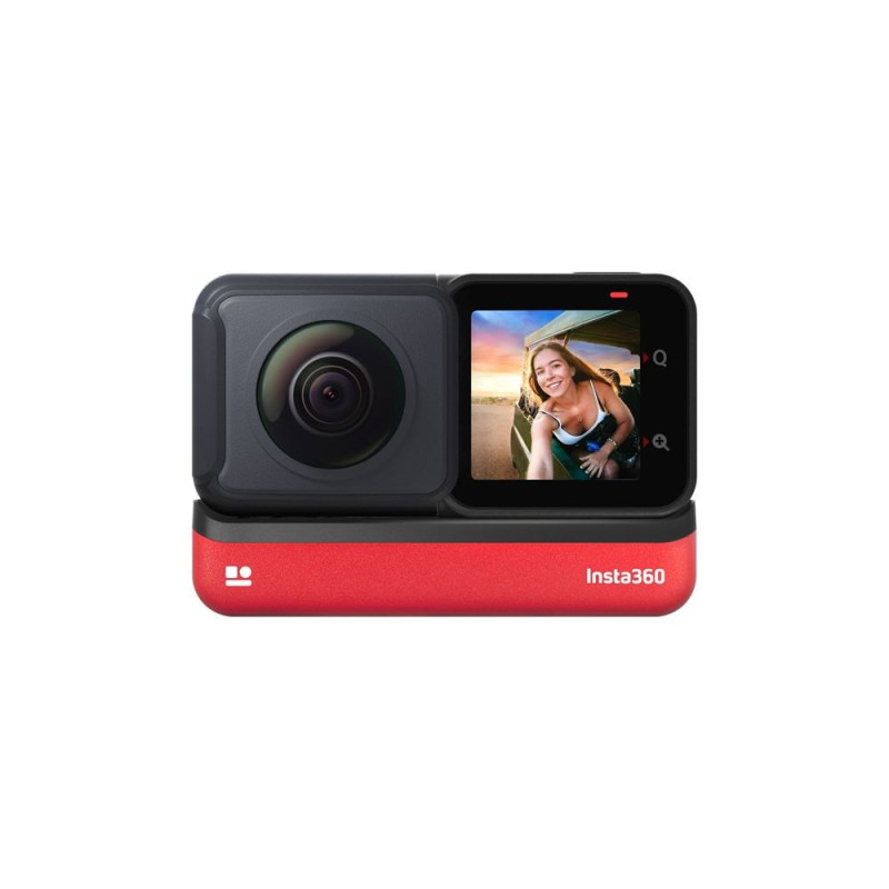 Caméra sport Insta360 ONE RS Twin edition Lens 360 Noir et rouge Caméra sport Insta360 ONE RS Twin edition Lens 360 Noir et rouge